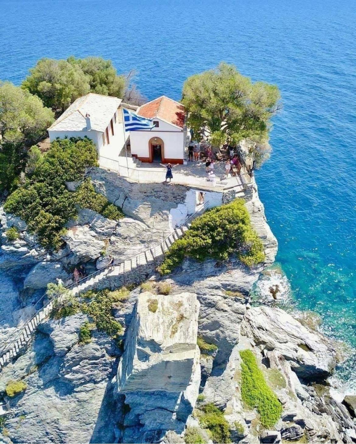 Romantic Lemonia Cottage Скопелос Екстериор снимка